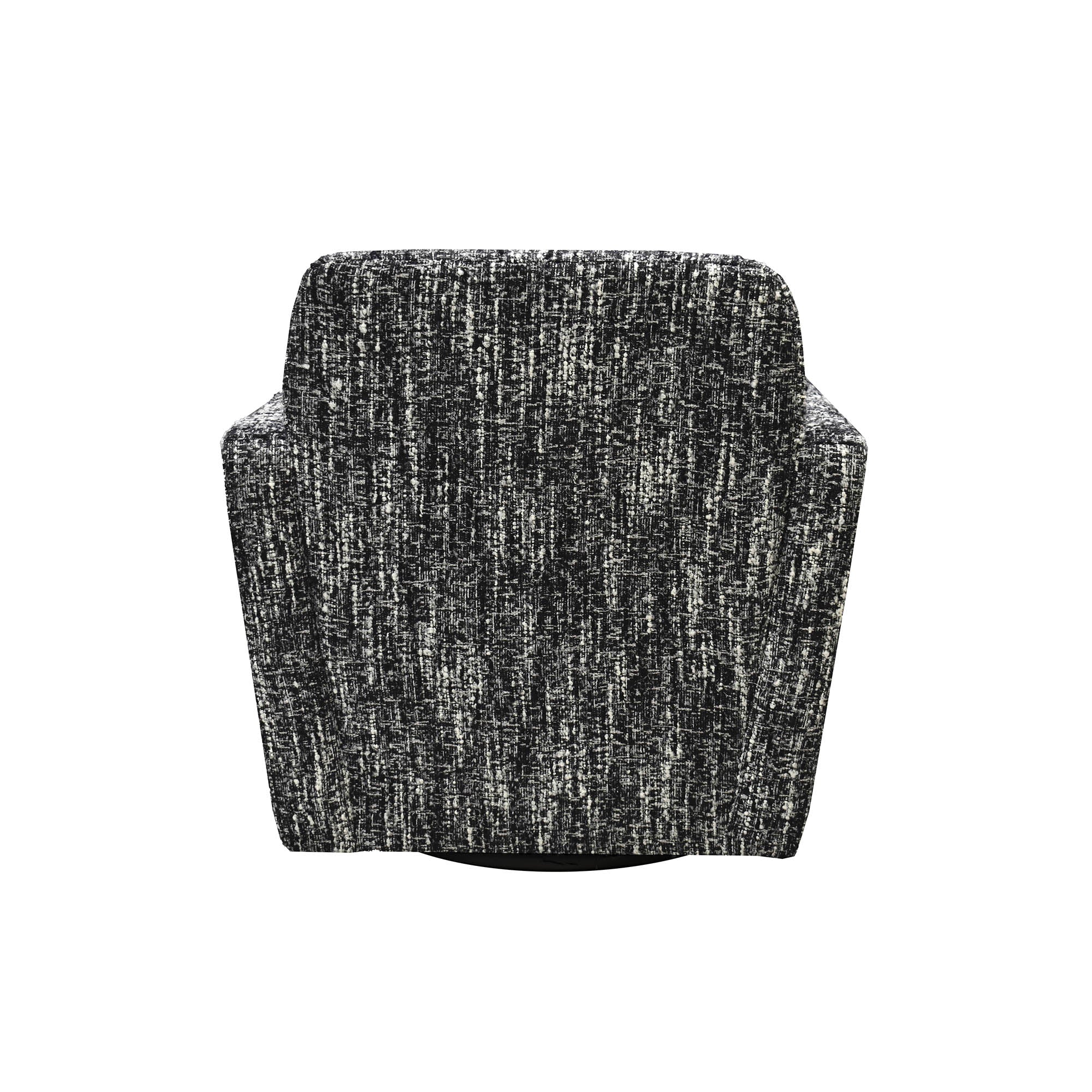 Cooper Swivel Club Chair - Chanel Black - Central Designs