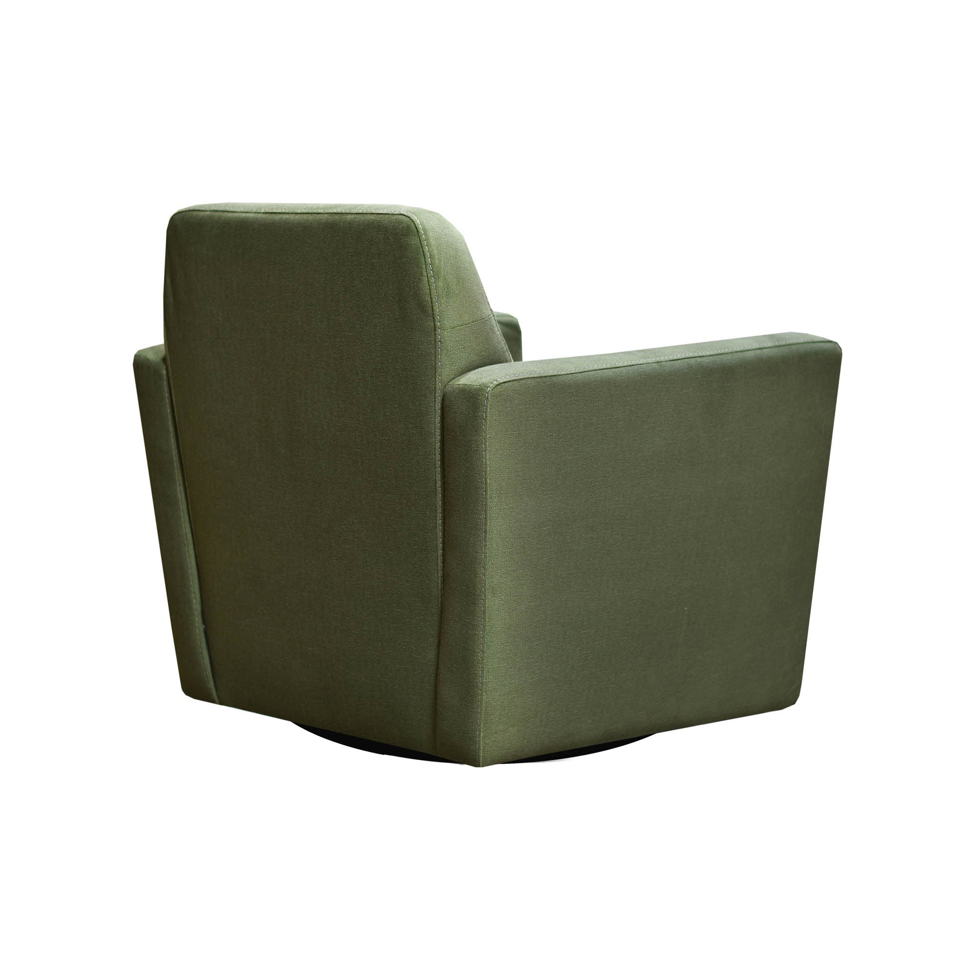 Cooper Swivel Club Chair - Forrest Green - Central Designs