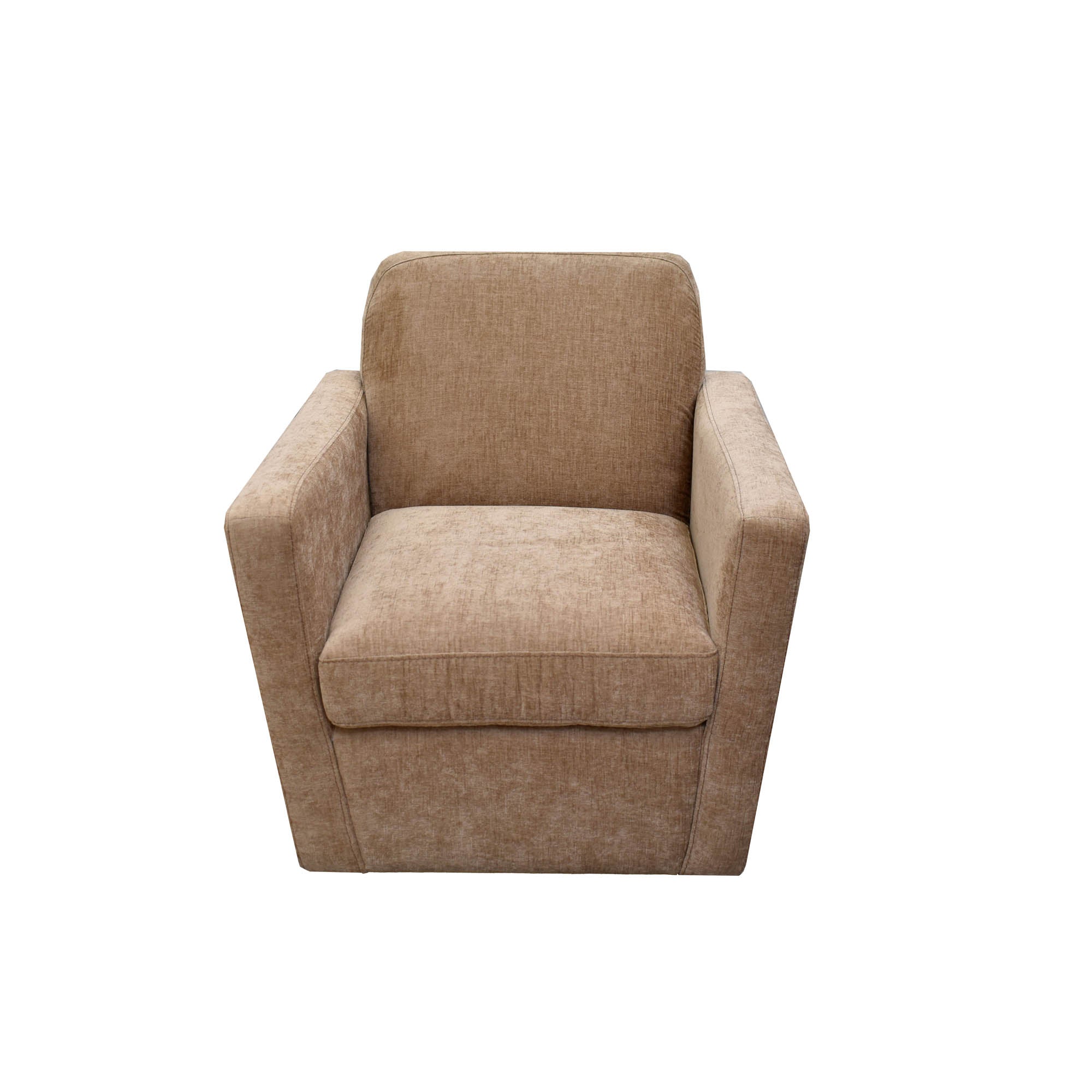 Cooper Swivel Club Chair - Latte Chenille - Central Designs