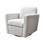 Cooper Swivel Club Chair - Woven Linen - Central Designs