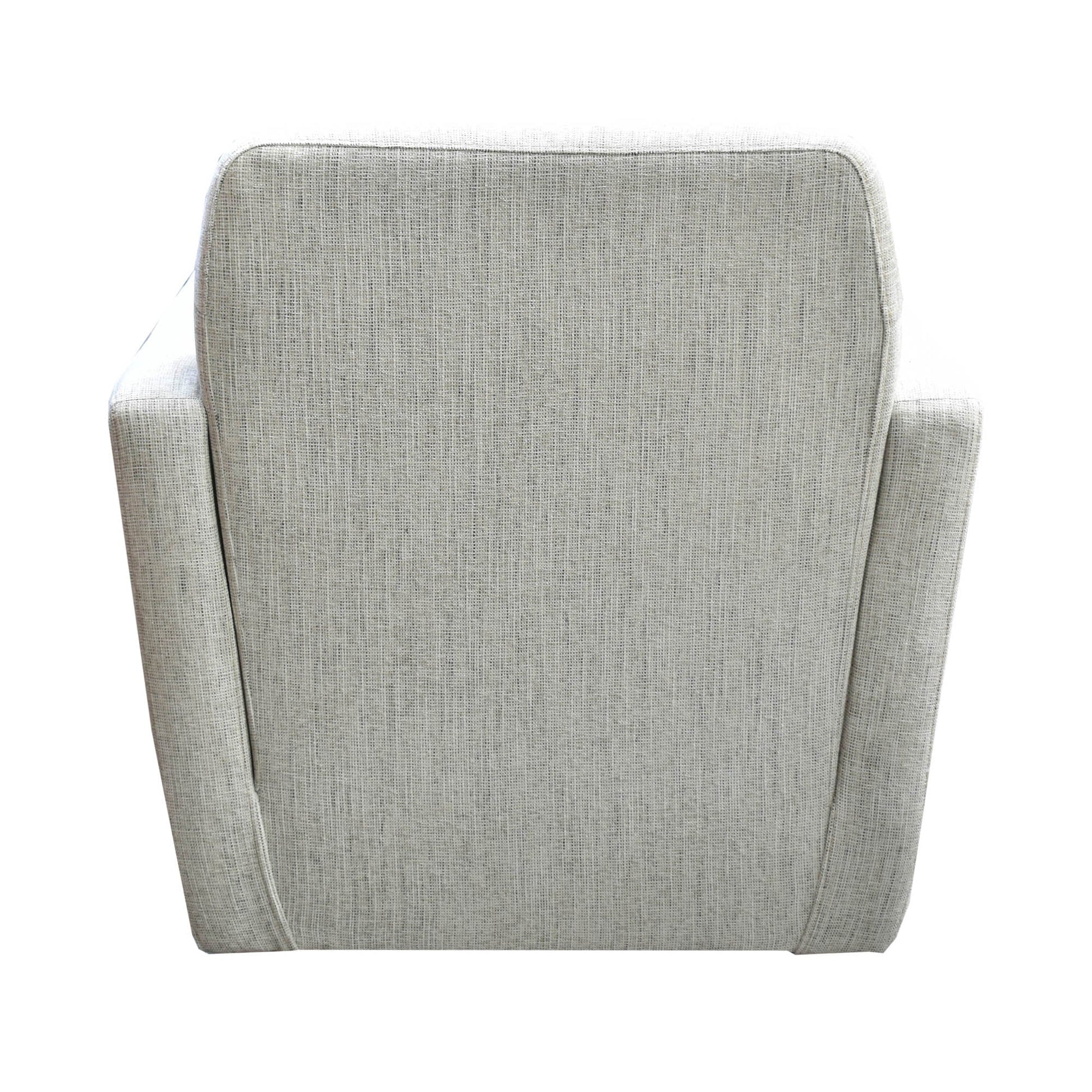 Cooper Swivel Club Chair - Woven Linen - Central Designs