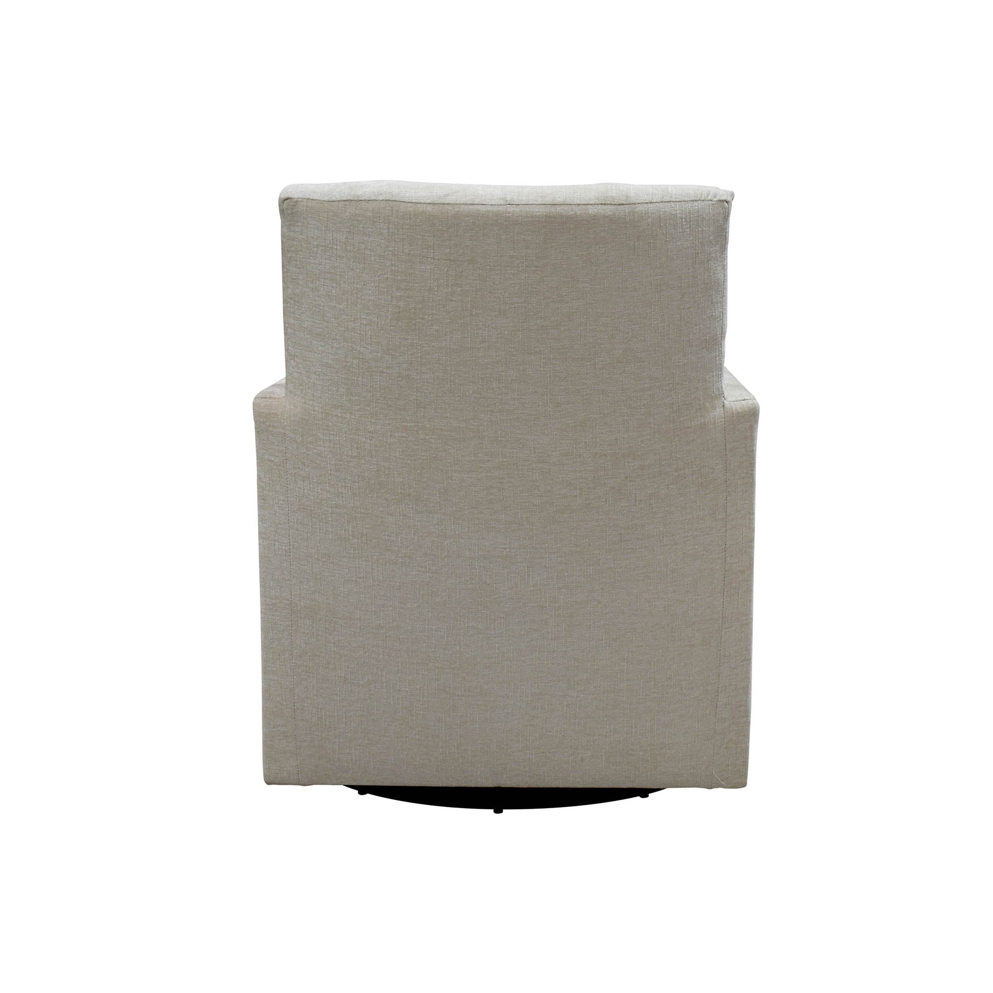 Riley Swivel Club Chair - Ivory - Central Designs