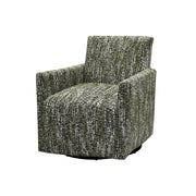 Riley Swivel Club Chair - Paris Green - Central Designs