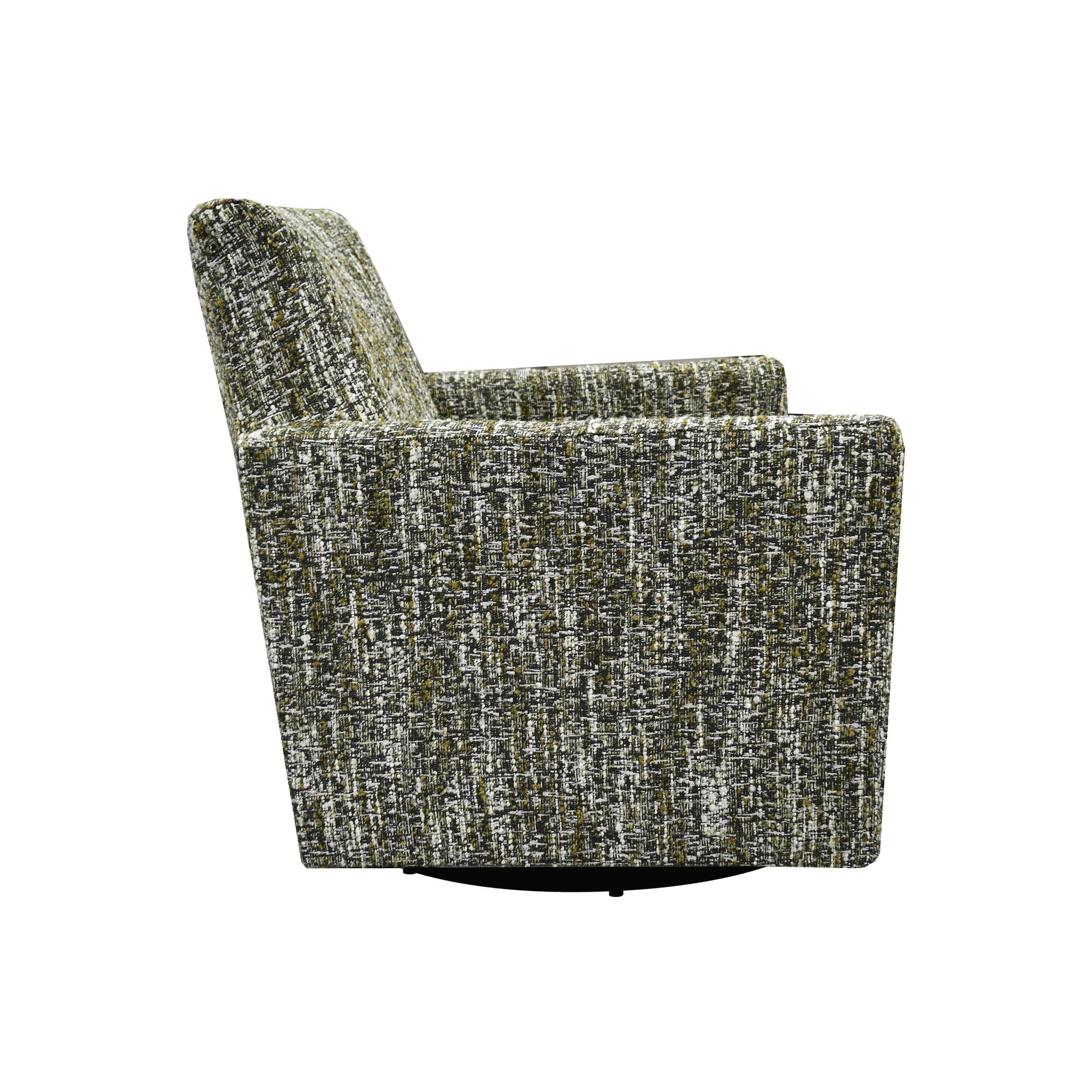 Riley Swivel Club Chair - Paris Green - Central Designs