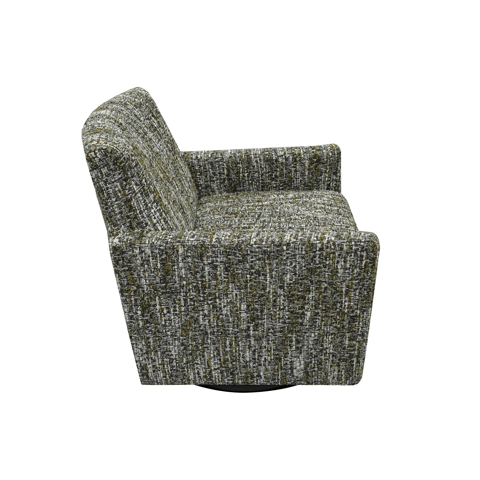 Riley Swivel Club Chair - Paris Green - Central Designs