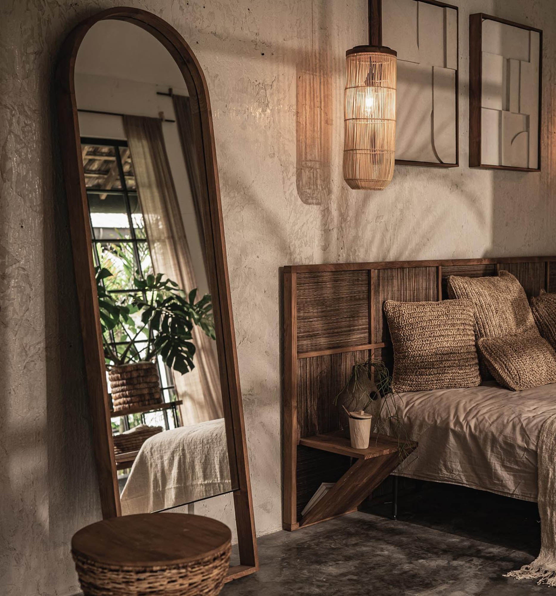 D - Bodhi Coco Mirror - Central Designs