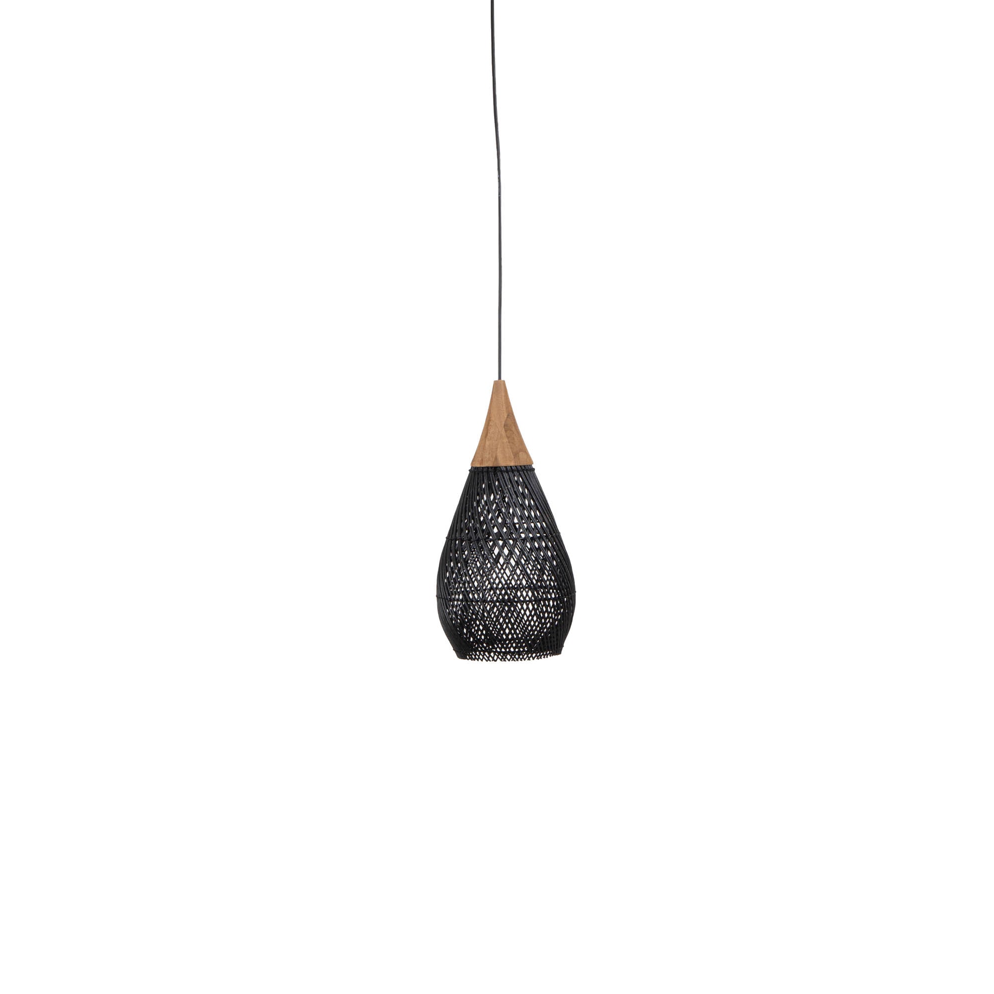 D - Bodhi Horn Pendant Small - Black - Central Designs