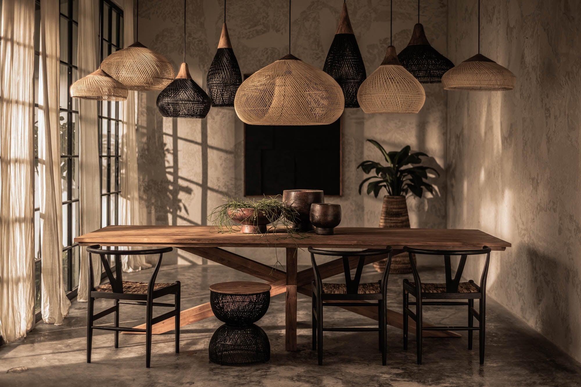 D - Bodhi Horn Pendant Large - Black - Central Designs