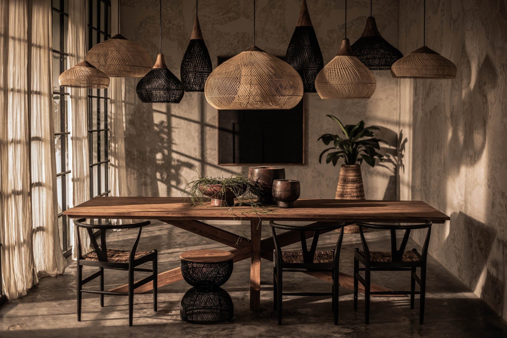 D - Bodhi Horn Pendant Large - Black - Central Designs