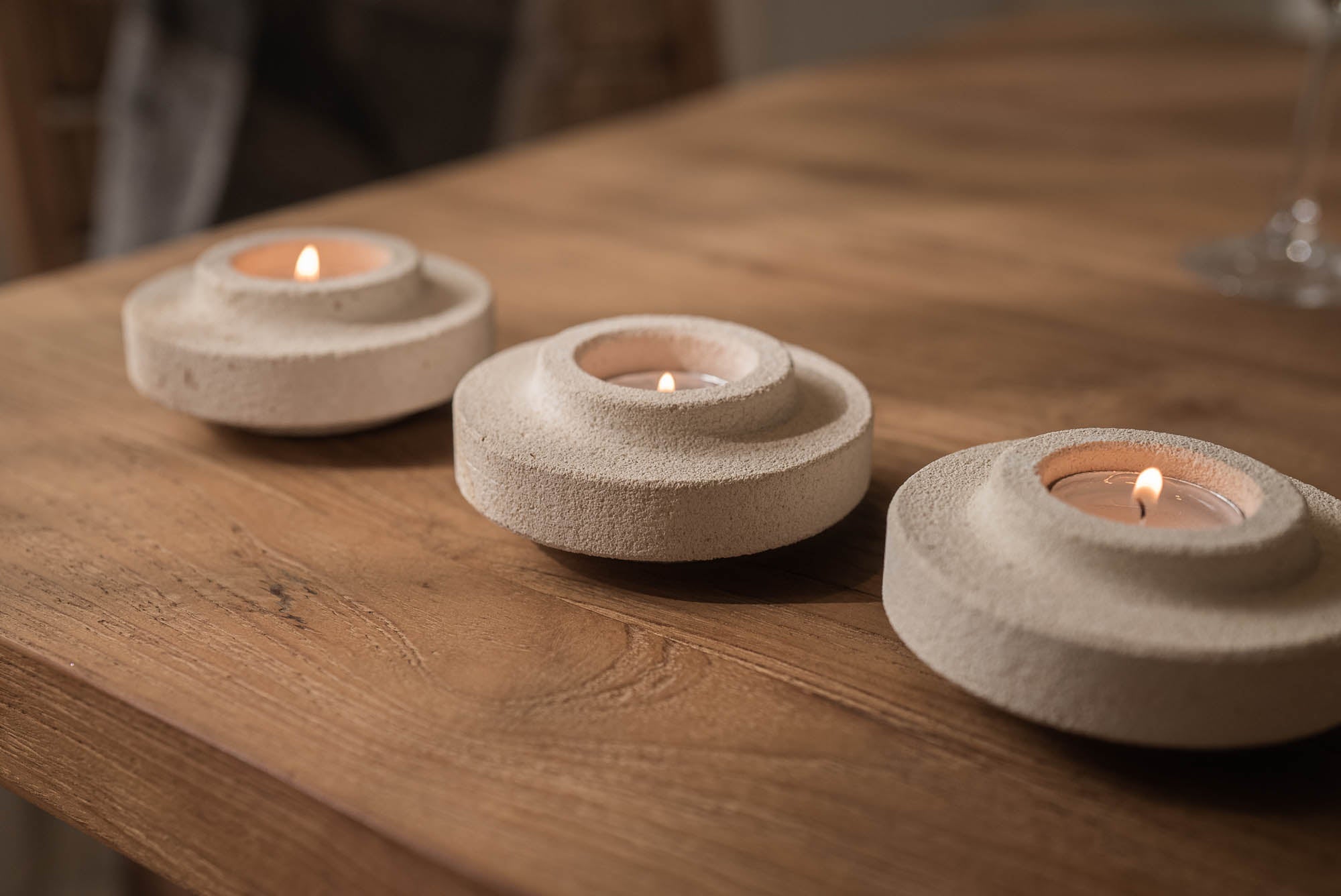 D - Bodhi Ring Candle Holder - One Tone - Central Designs
