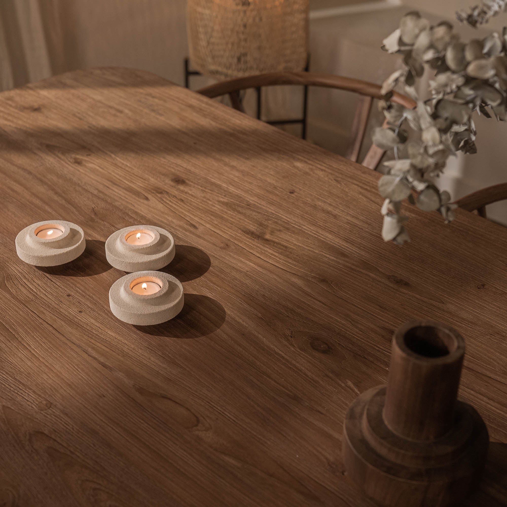 D - Bodhi Ring Candle Holder - One Tone - Central Designs