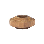 D - Bodhi Ring Candle Holder - Wood Grain - Central Designs