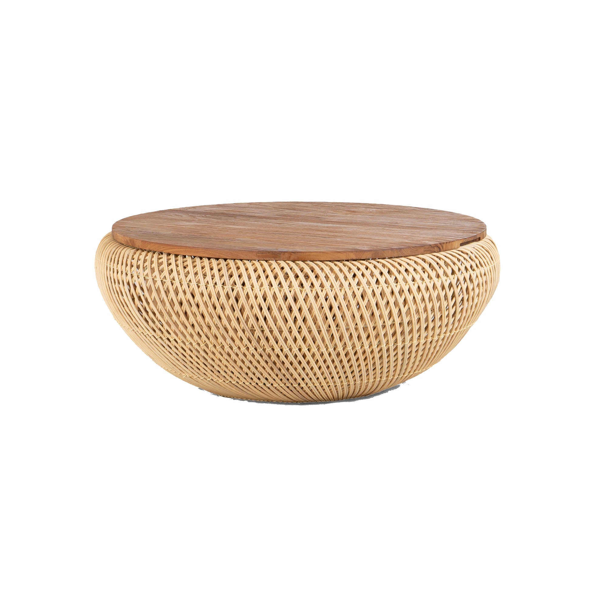 D - Bodhi Wave Coffee Table - Natural - Central Designs