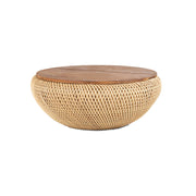 D - Bodhi Wave Coffee Table - Large/ Natural - Central Designs