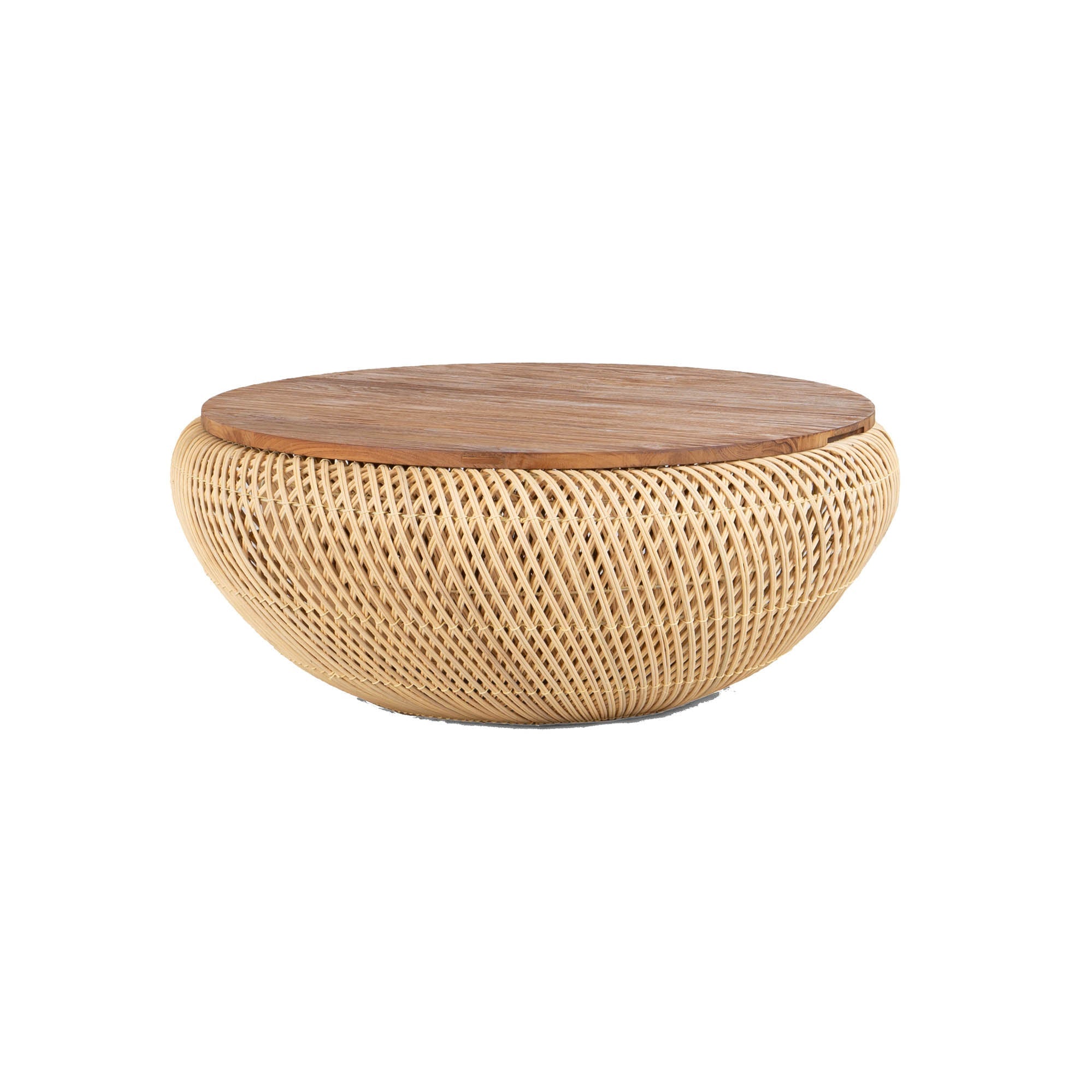 D - Bodhi Wave Coffee Table - Large/ Natural - Central Designs