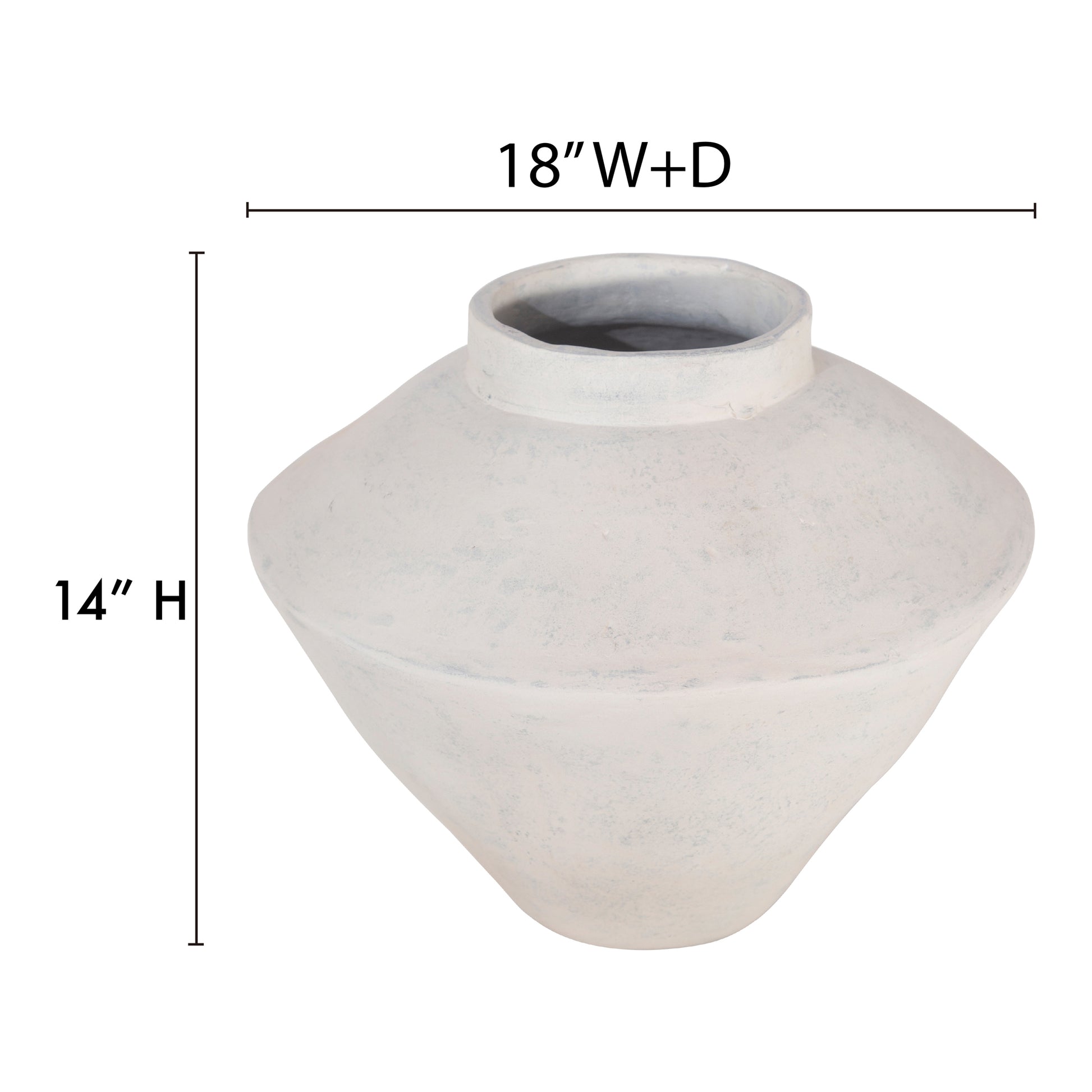 Raja Large Decorative Vessel Beige - Central Designs