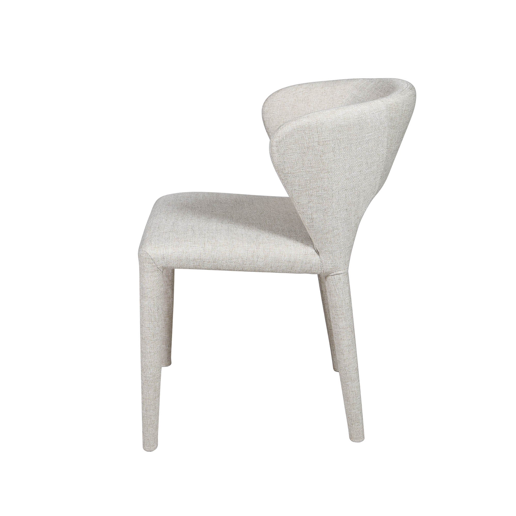 Dakota Dining Chair - Vanilla Tweed