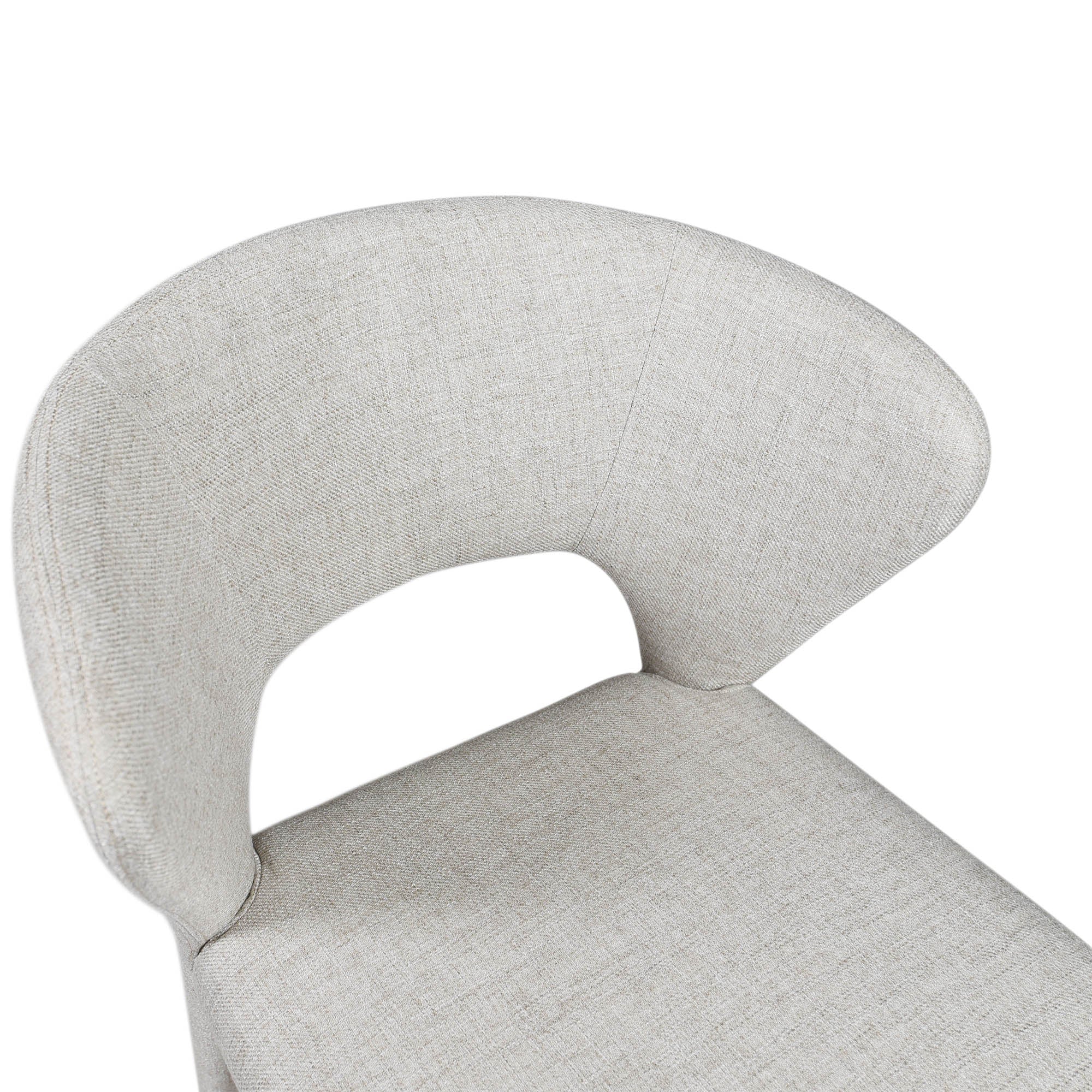 Dakota Dining Chair - Vanilla Tweed