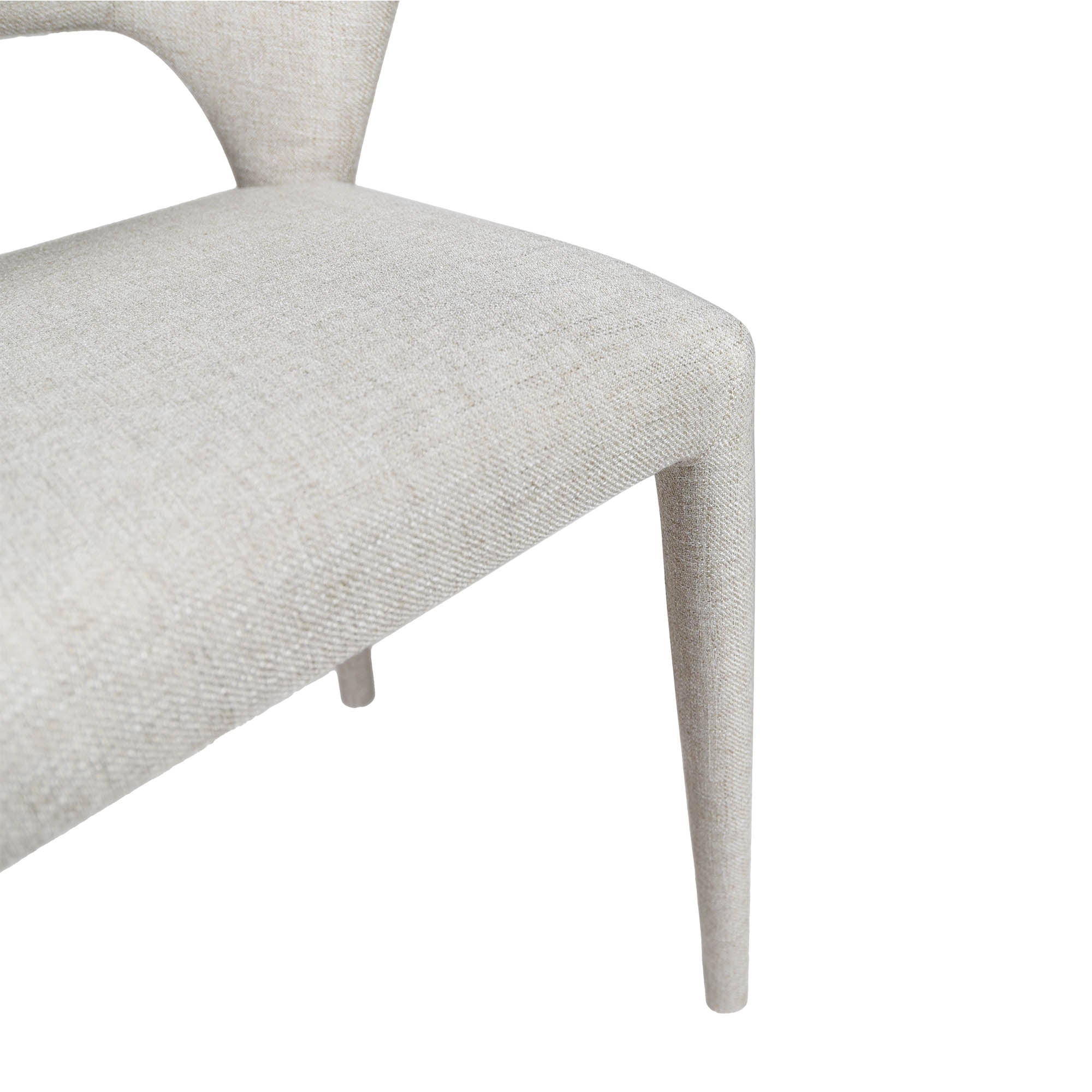 Dakota Dining Chair - Vanilla Tweed