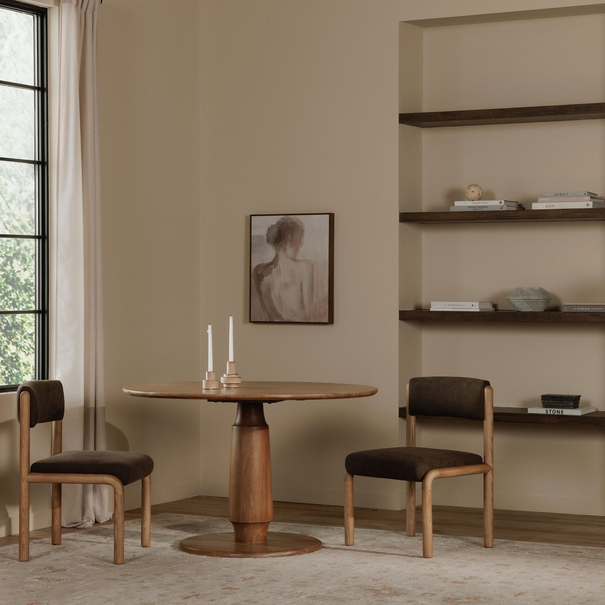 Clark Dining Table Brown - Central Designs
