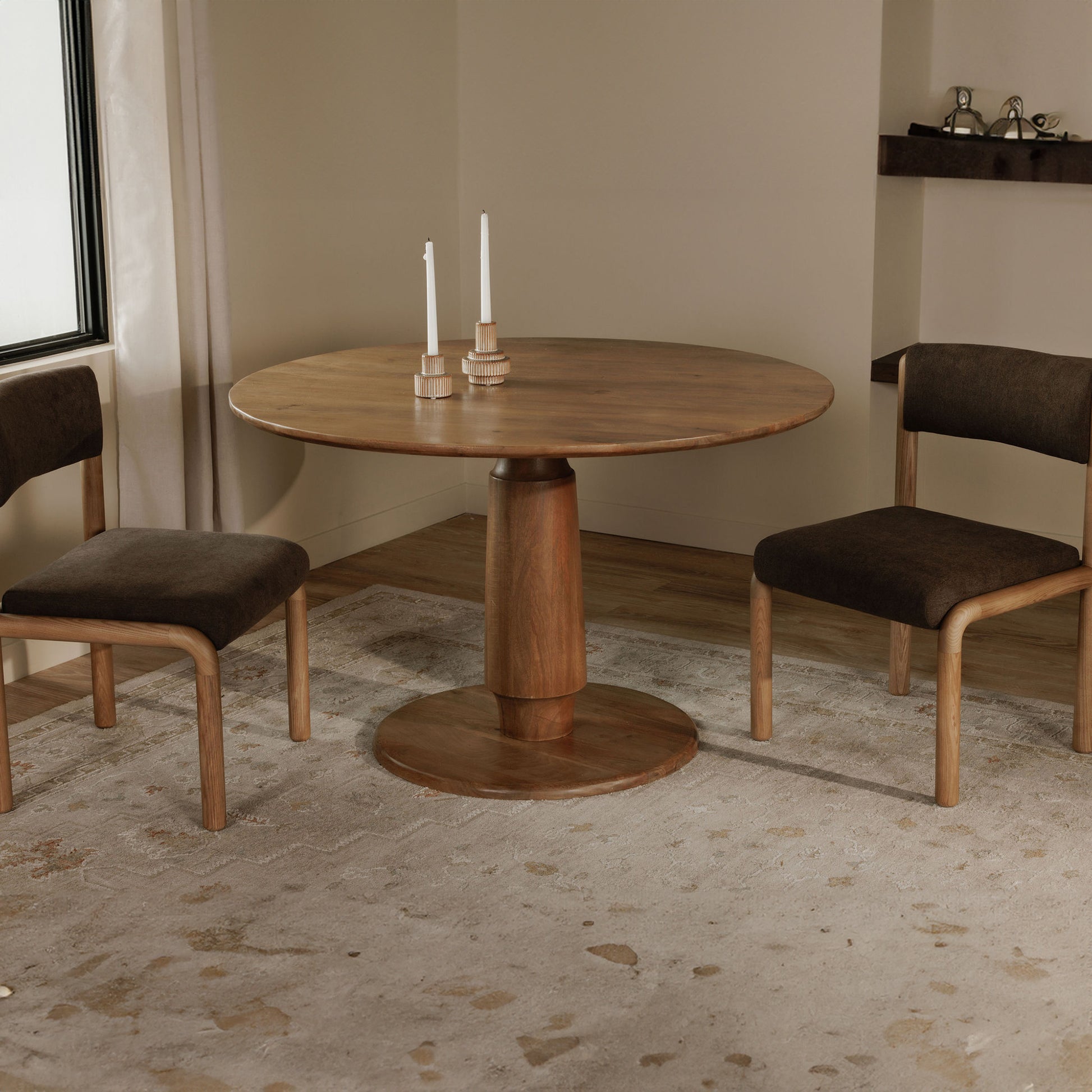 Clark Dining Table Brown - Central Designs