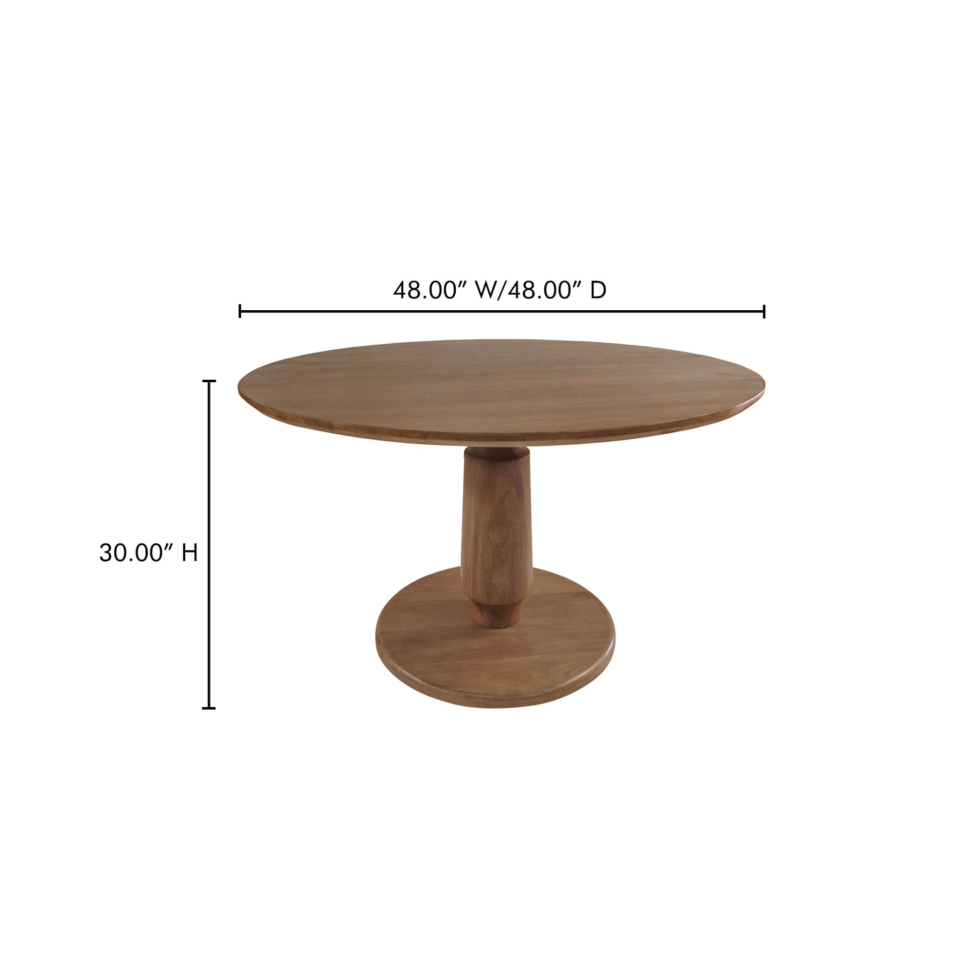Clark Dining Table Brown - Central Designs