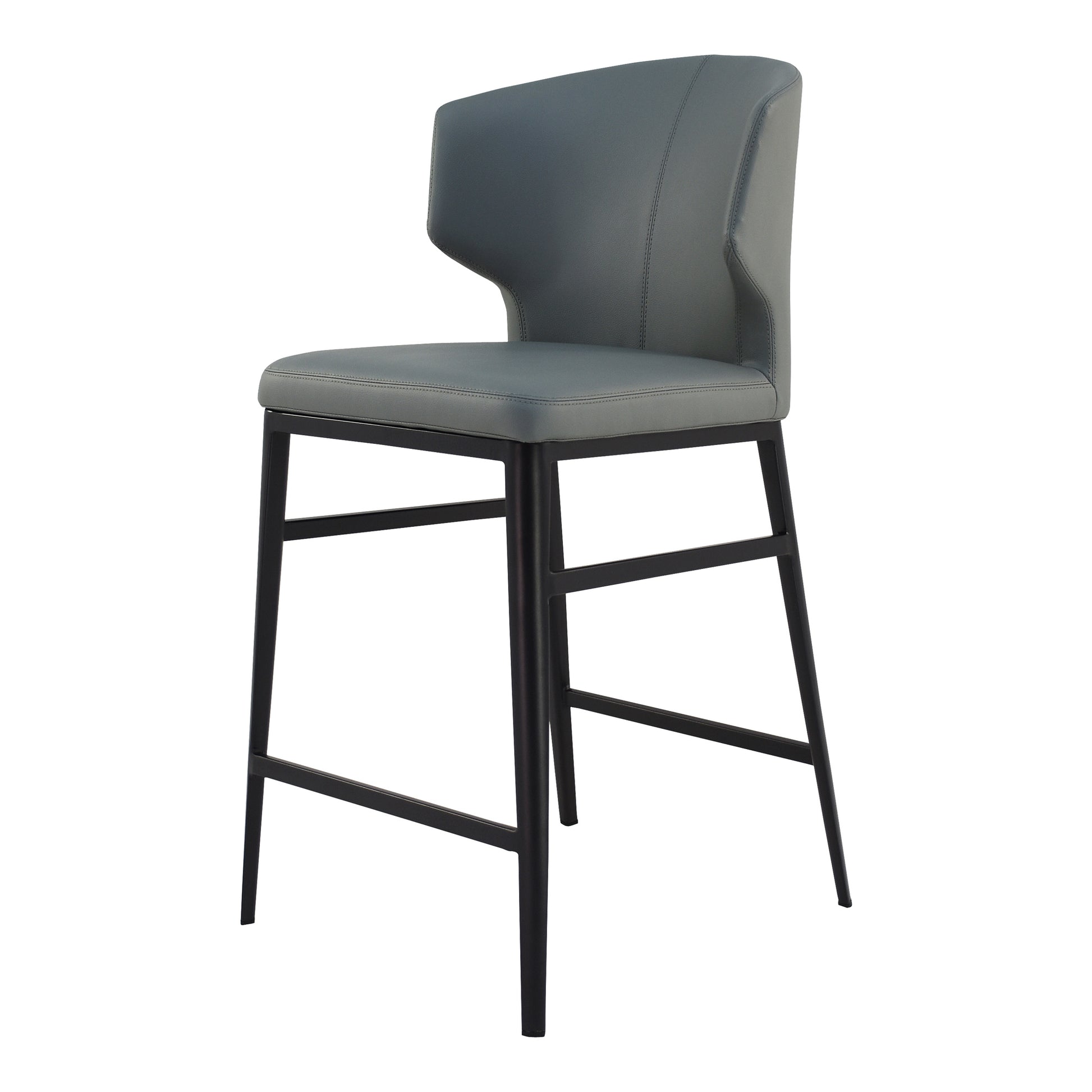 Delaney Counter Stool Grey - Central Designs
