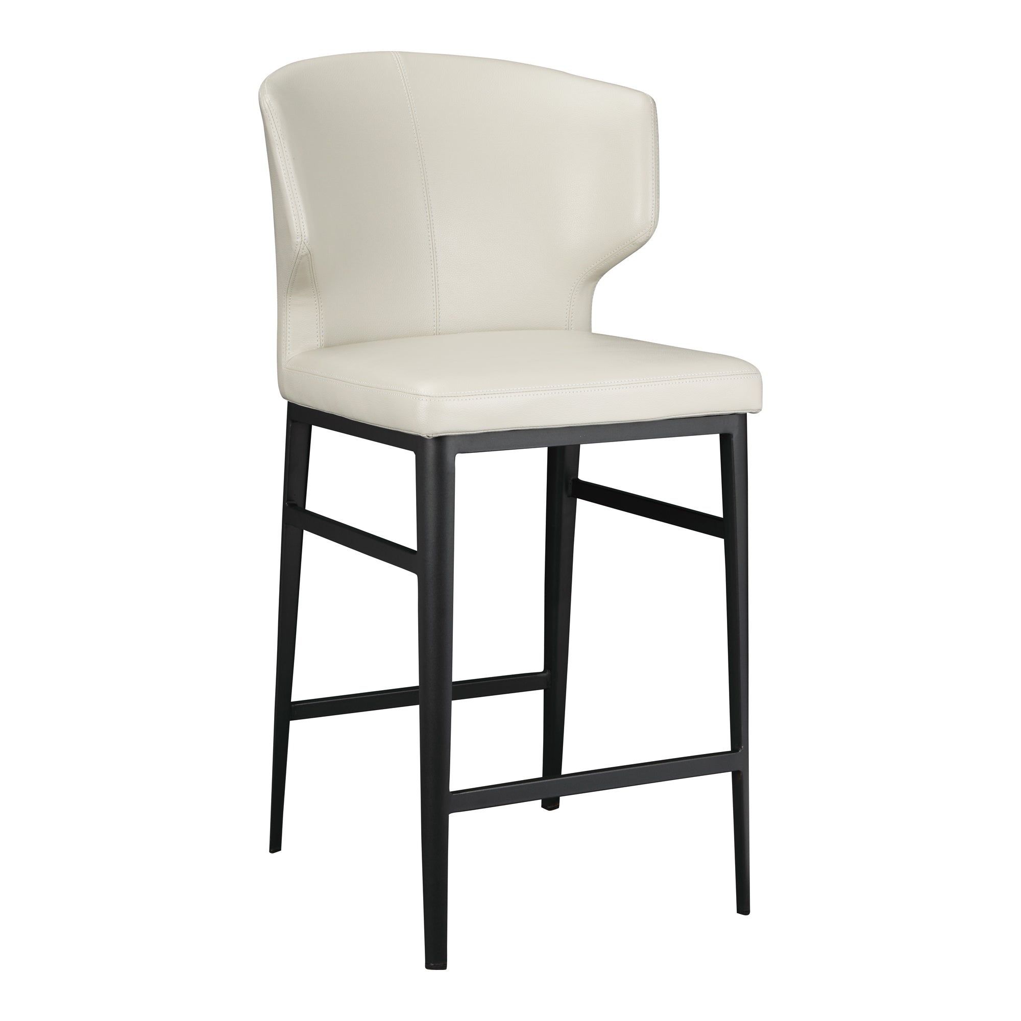 Delaney Counter Stool Beige - Central Designs