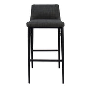 Baron Bar Stool Charcoal Grey - Central Designs