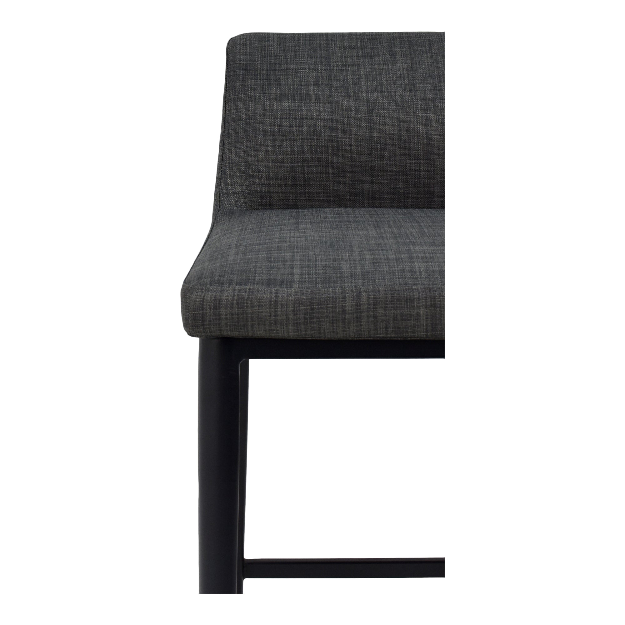 Baron Bar Stool Charcoal Grey - Central Designs