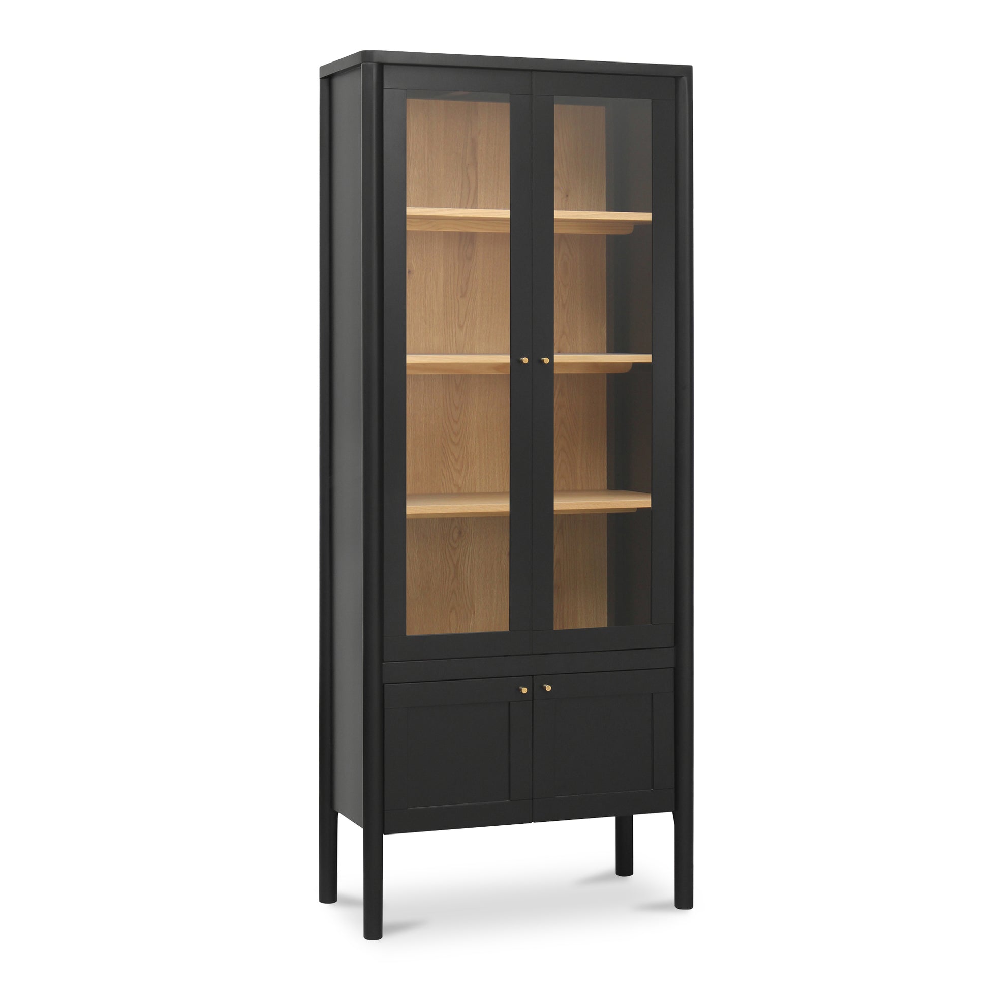 Hannah Tall Cabinet Black - Central Designs