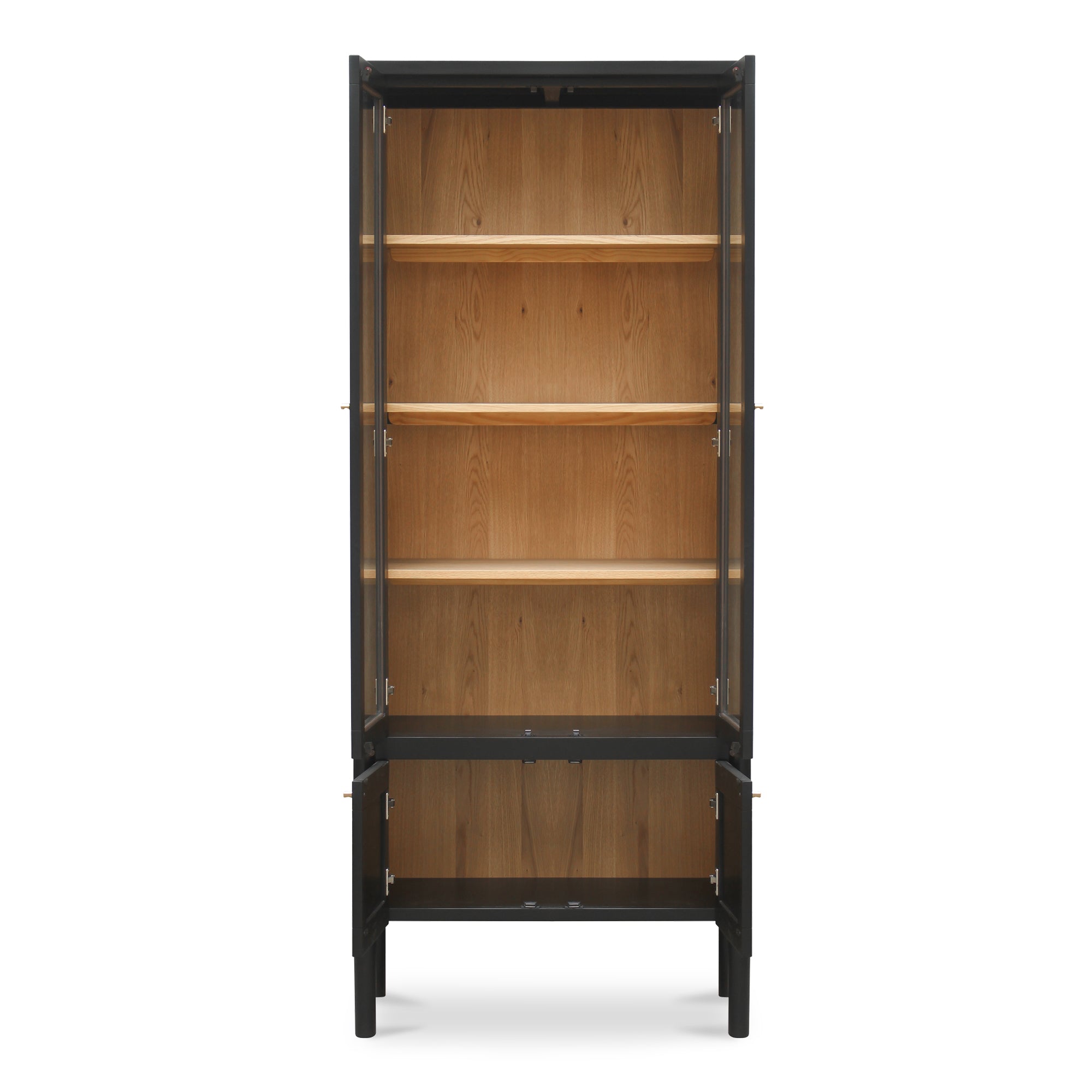 Hannah Tall Cabinet Black - Central Designs