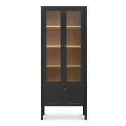 Hannah Tall Cabinet Black - Central Designs