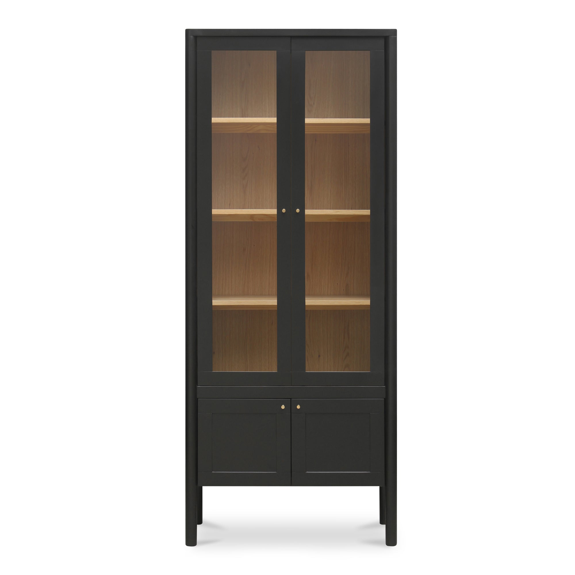 Hannah Tall Cabinet Black - Central Designs