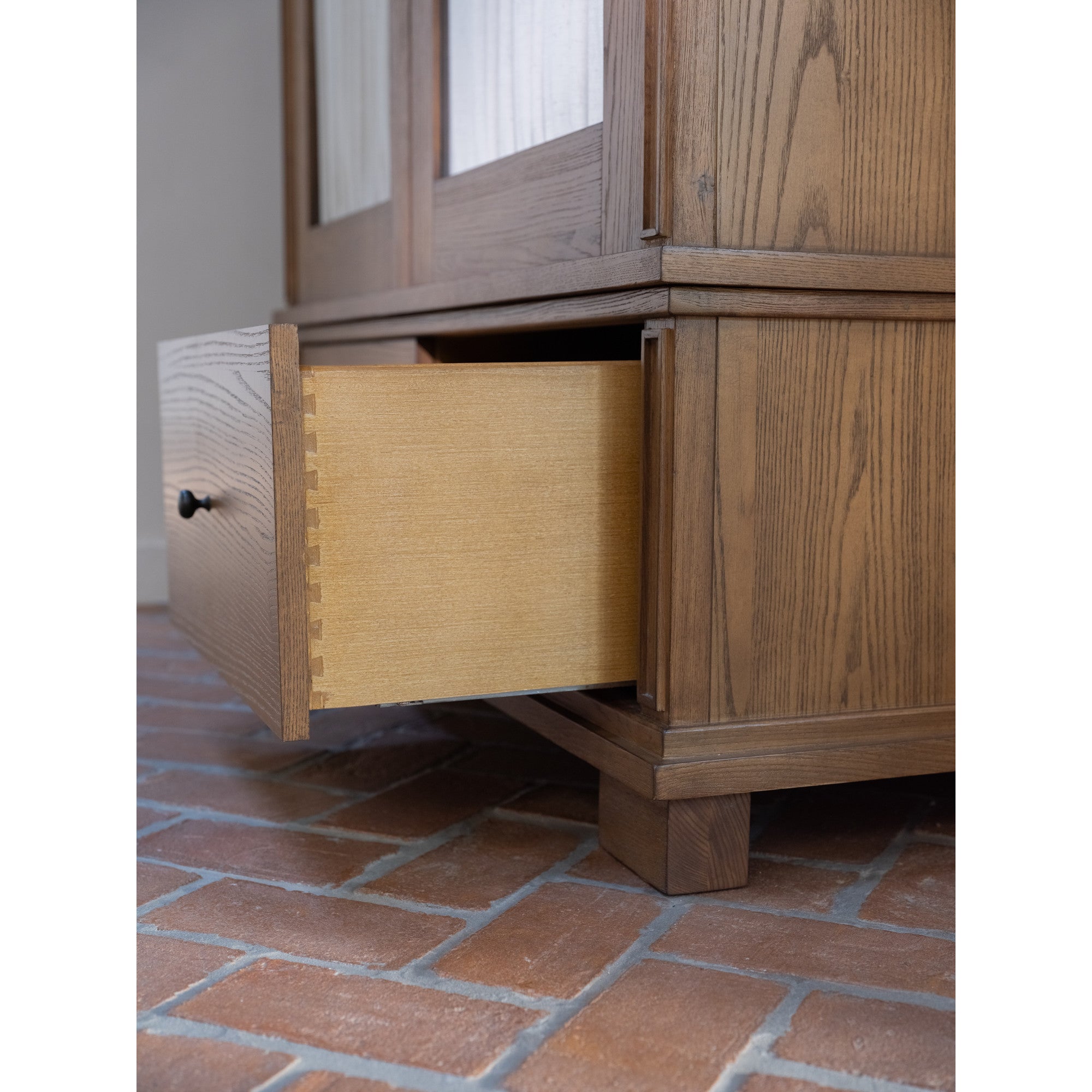 Lillian Tall Cabinet Brown - Central Designs