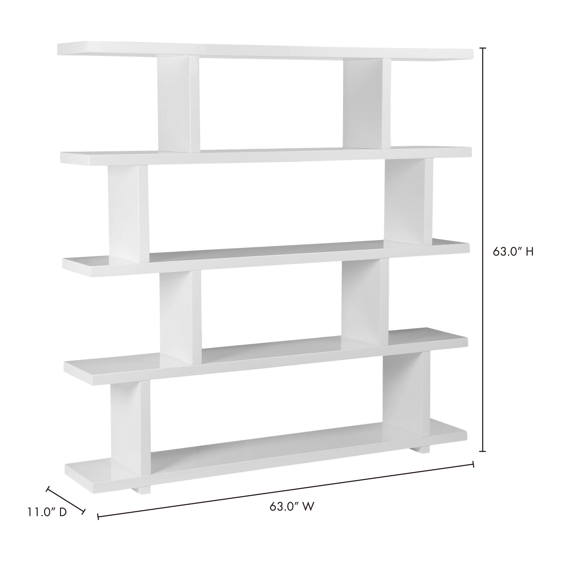 Miri Large Shelf White - Central Designs