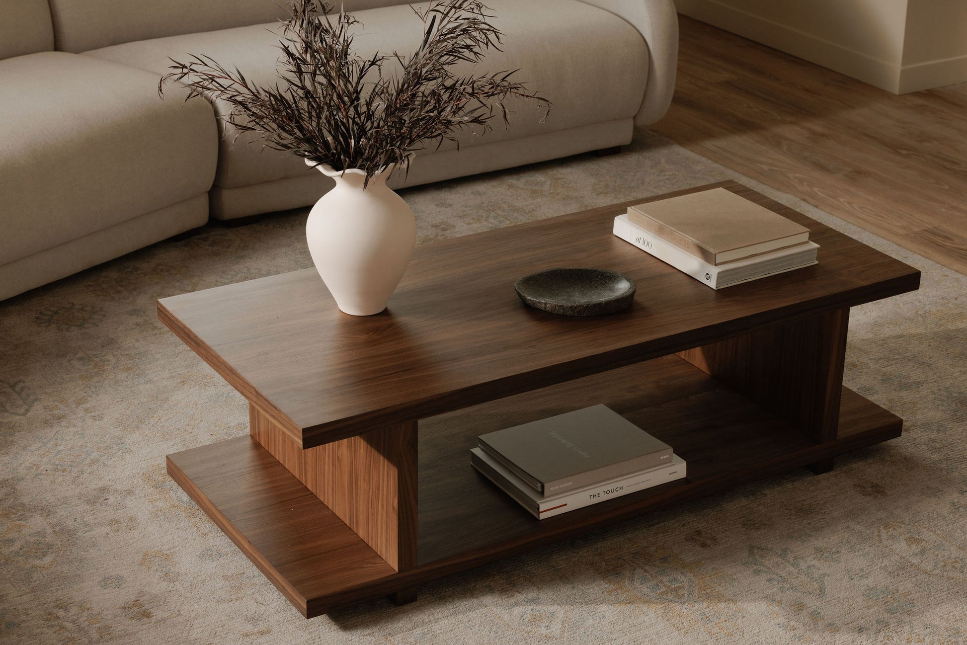 Miri Coffee Table Walnut - Central Designs