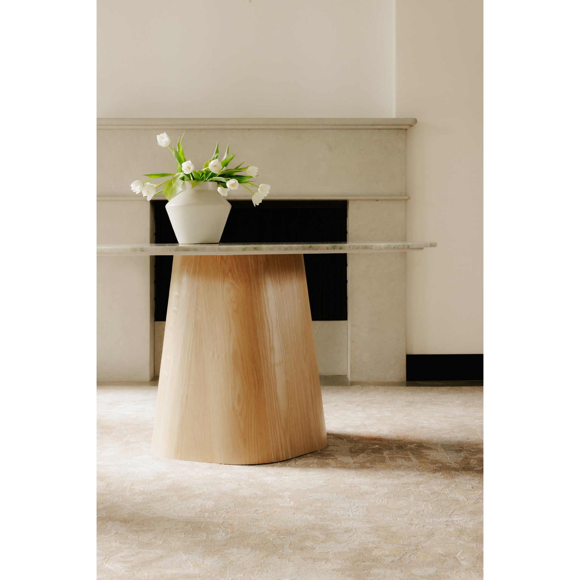 Evelyn Dining Table Onyx Marble - Central Designs