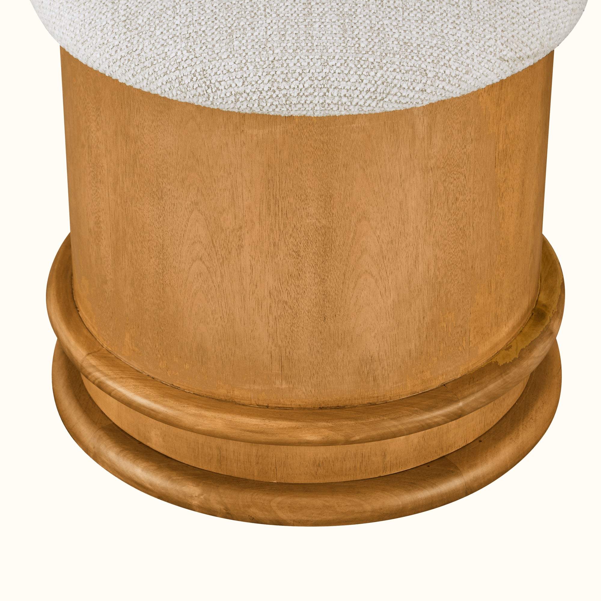 Piccolo Storage Stool Flecked Oatmeal