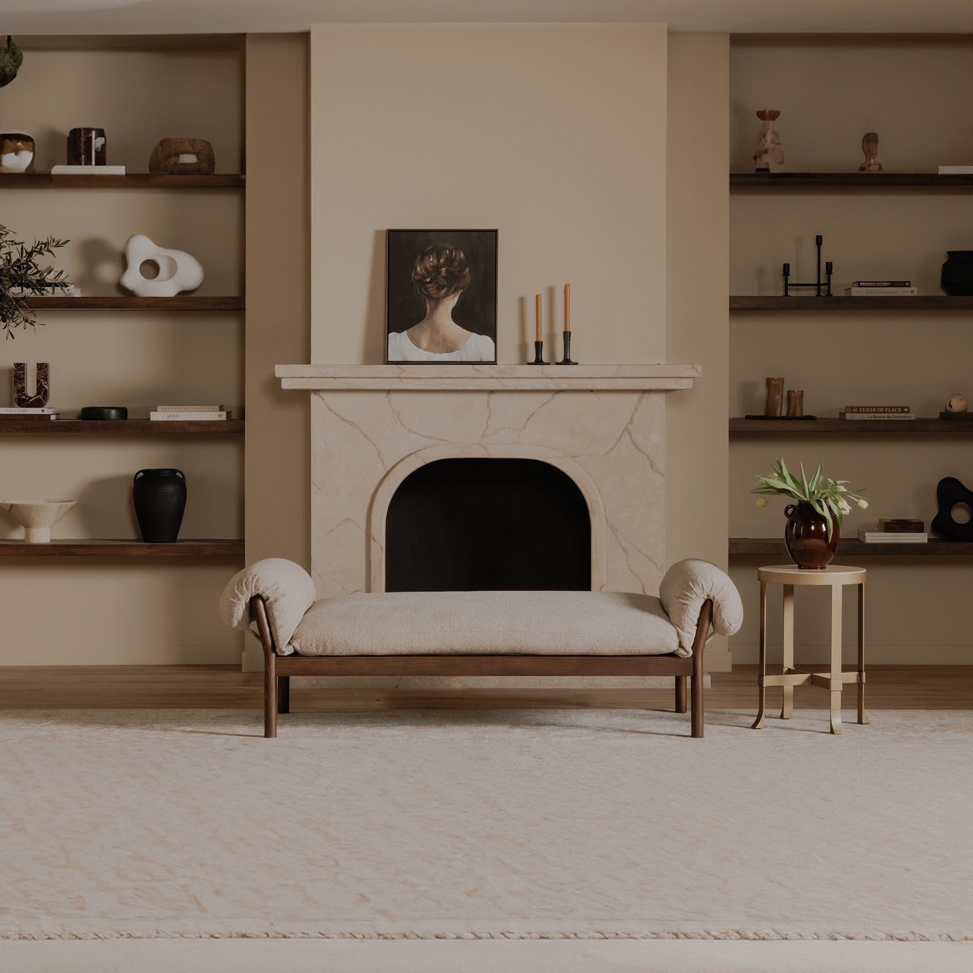 Cardero Daybed Beige