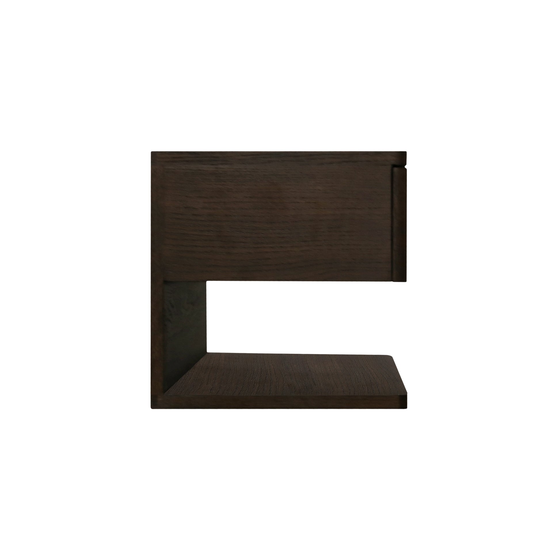 Jonah Floating Nightstand Dark Brown - Central Designs
