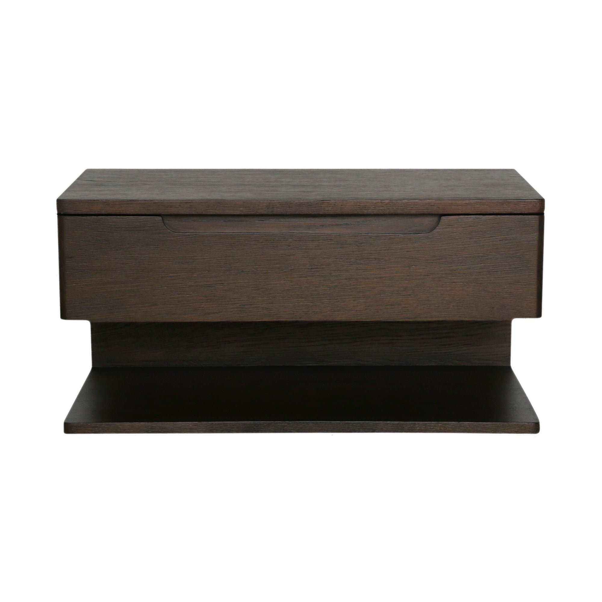 Jonah Floating Nightstand Dark Brown - Central Designs