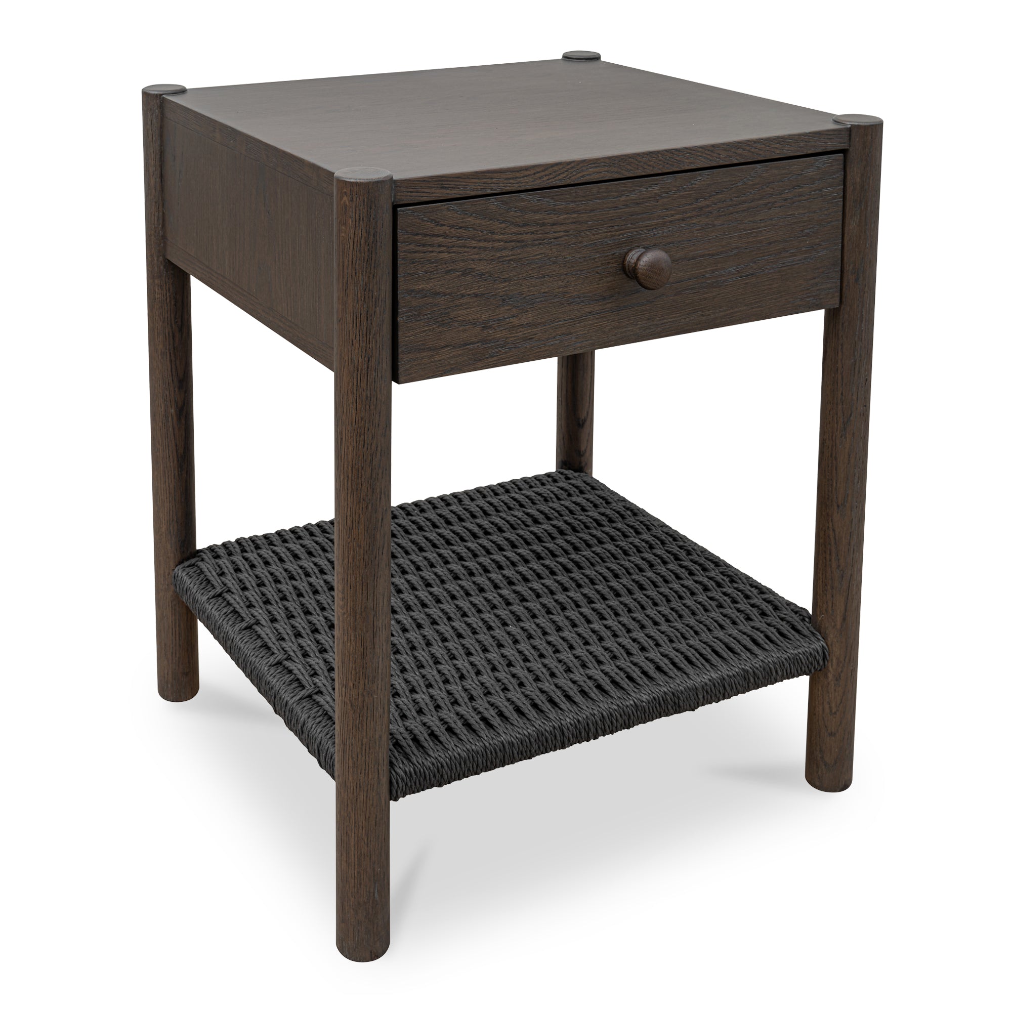 Millie Nightstand Dark Brown