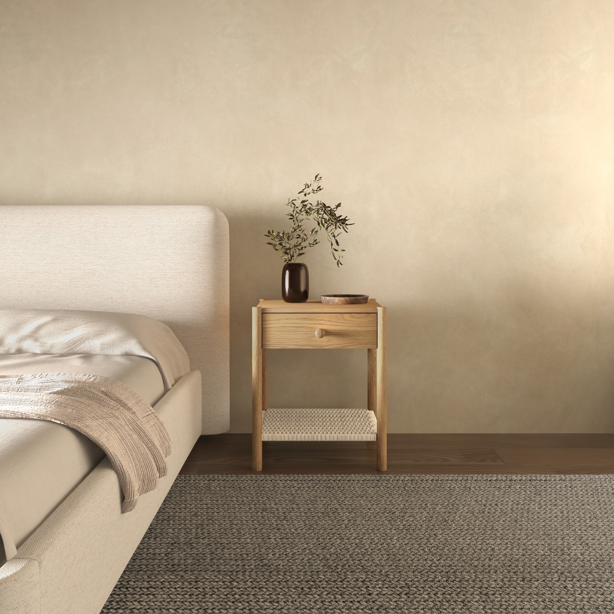 Millie Nightstand Natural - Central Designs
