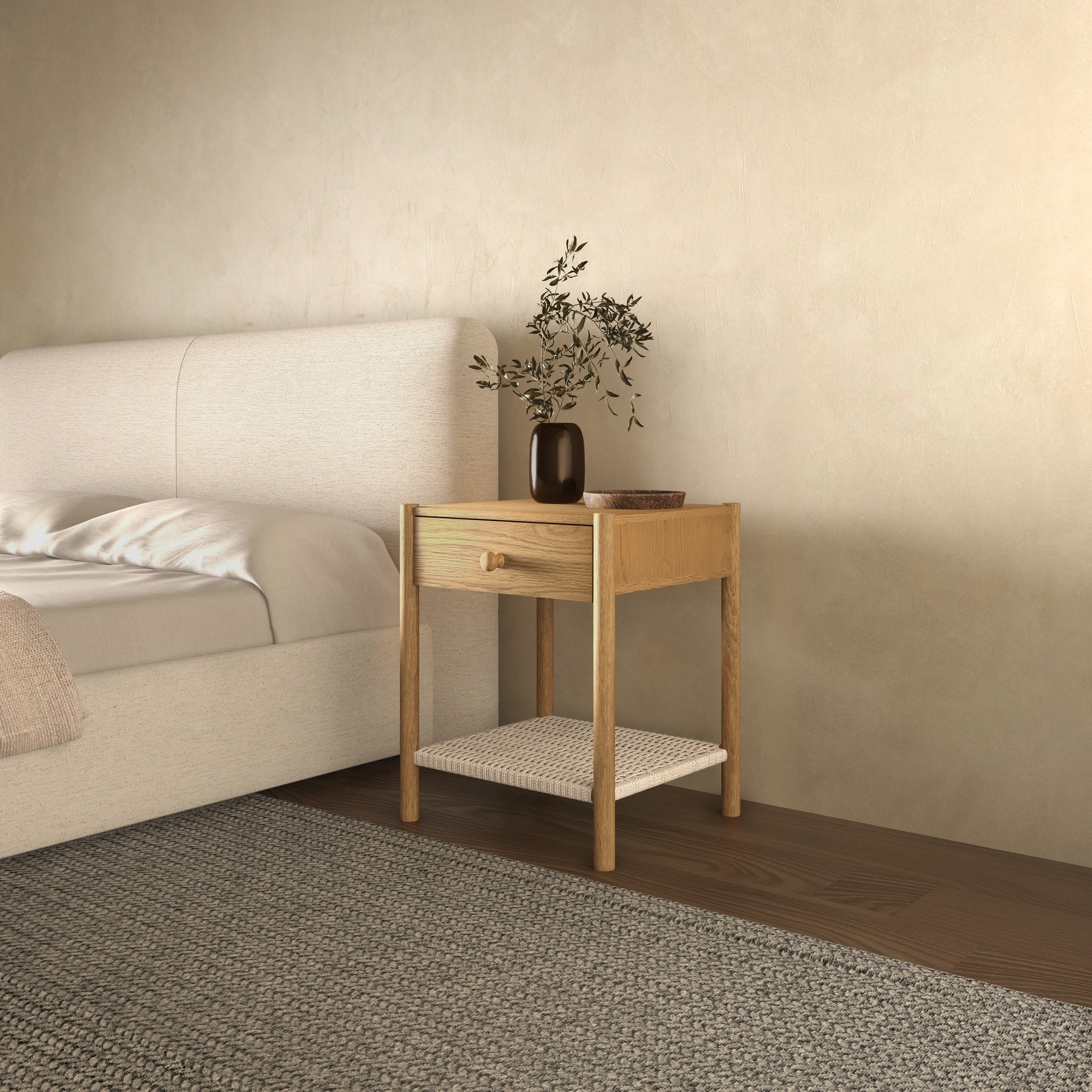 Millie Nightstand Natural - Central Designs