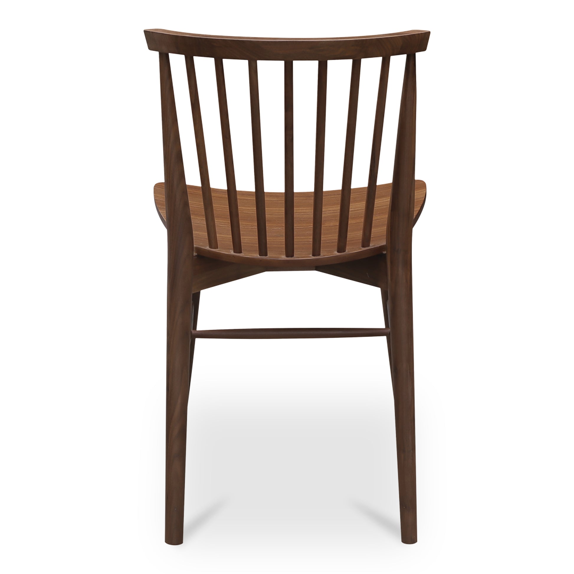 Marley Dining Chair Walnut - Set of Two - Central Designs