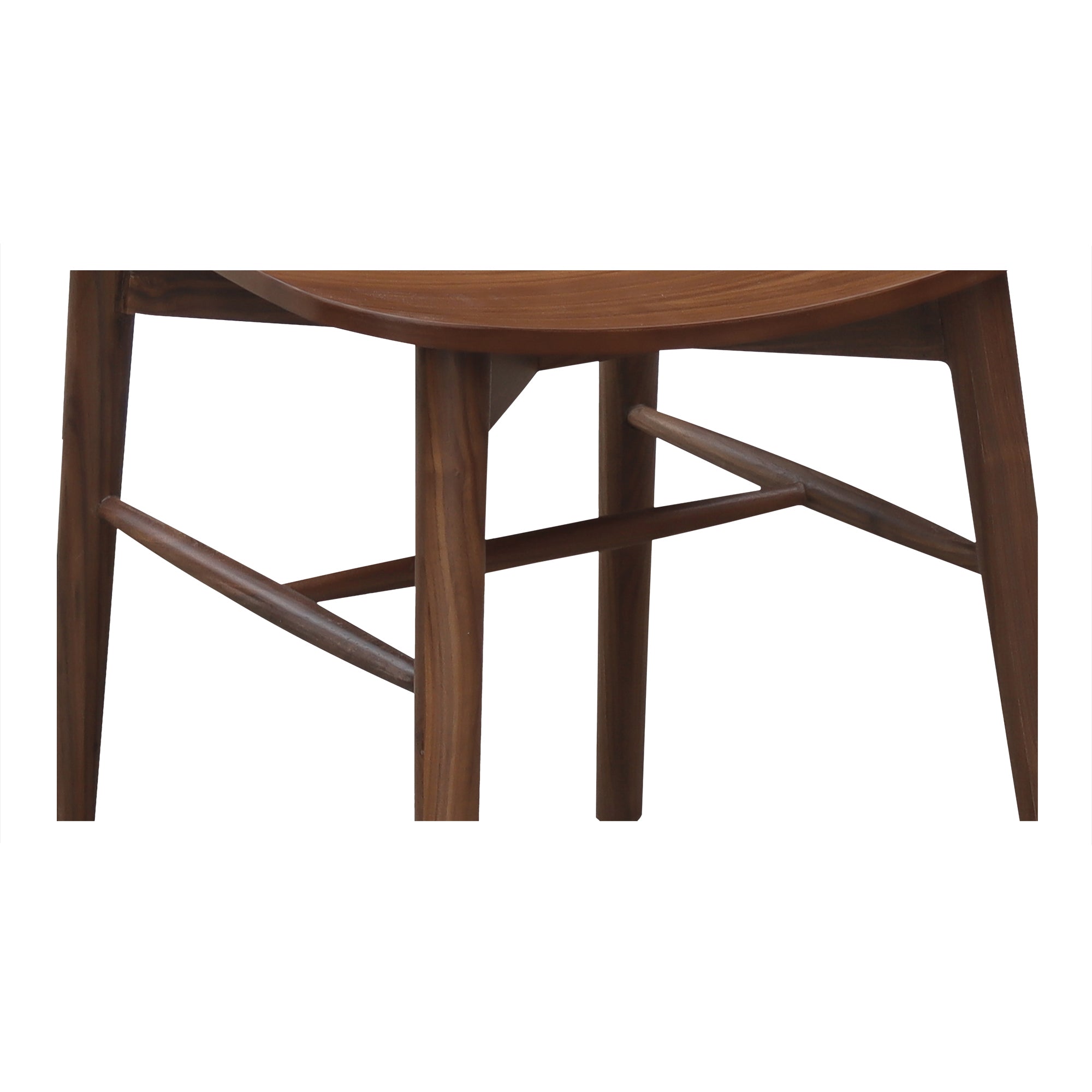 Marley Dining Chair Walnut - Set of Two - Central Designs