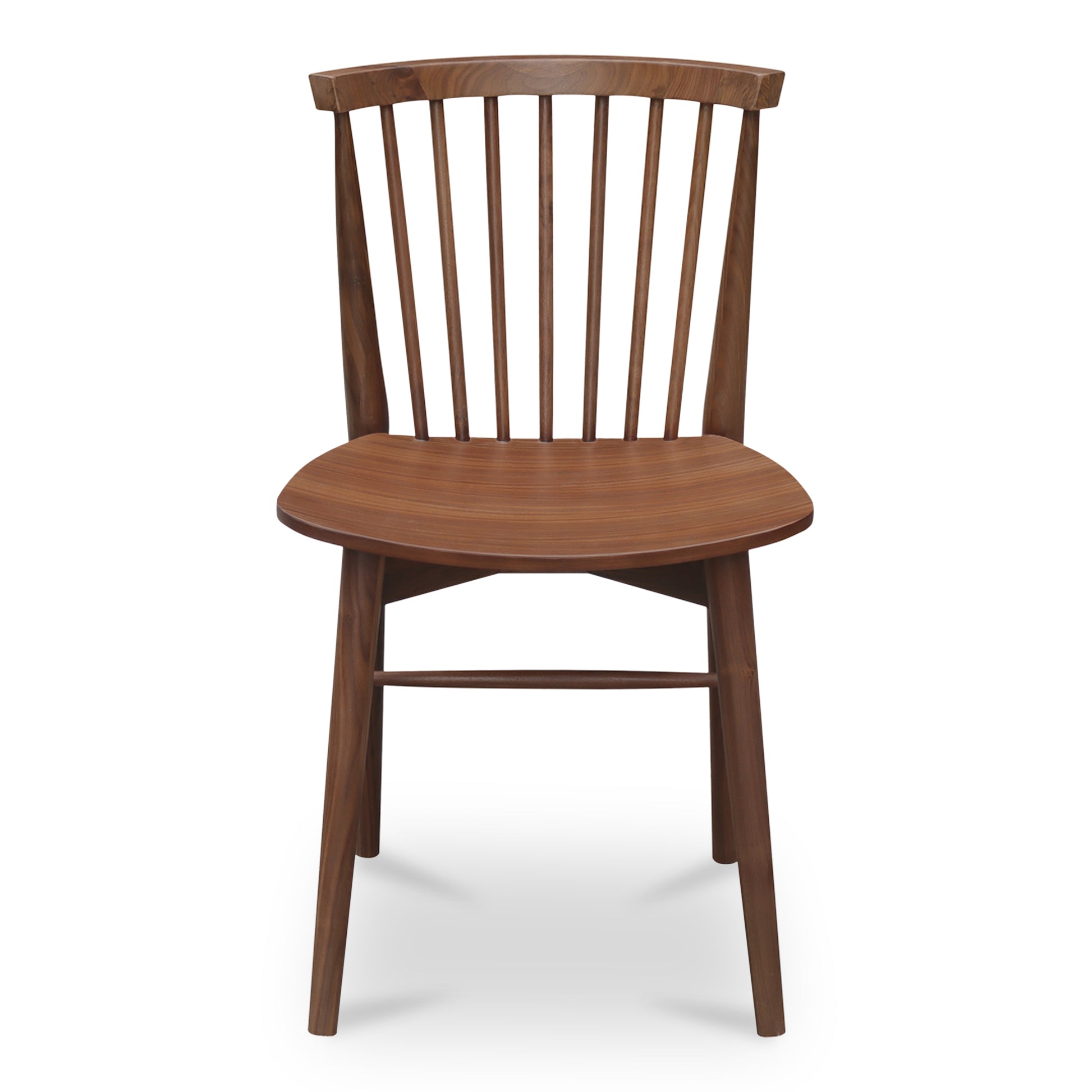Marley Dining Chair Walnut - Set of Two - Central Designs