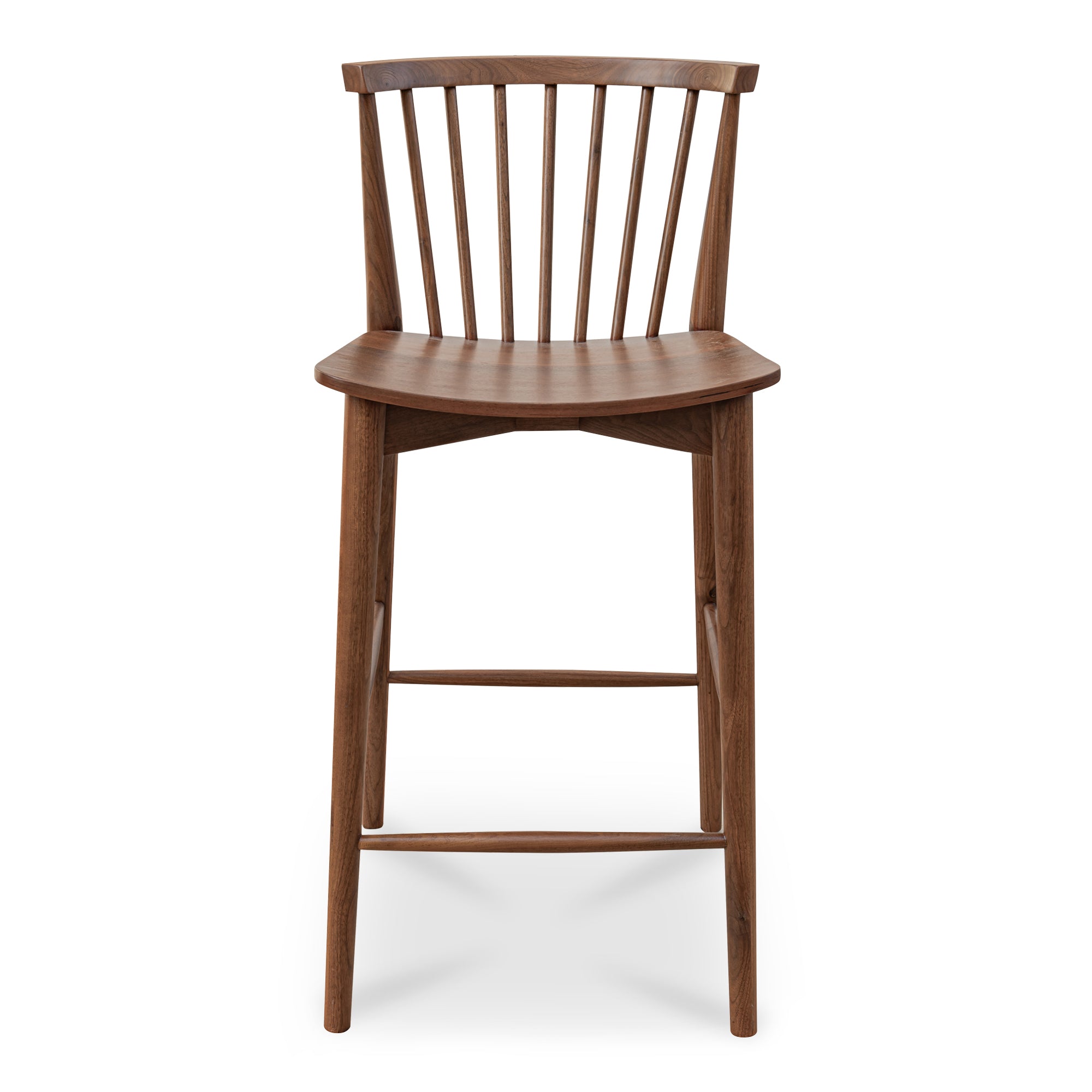 Marley Counter Stool Walnut - Central Designs