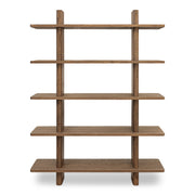 Casey Large Bookcase Dark Brown - Central Designs